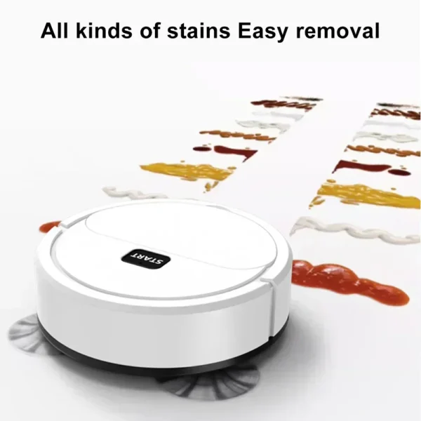 2024 Automatic Portable Mini Robotic Vacuum Cleaner – Wet & Dry, 4