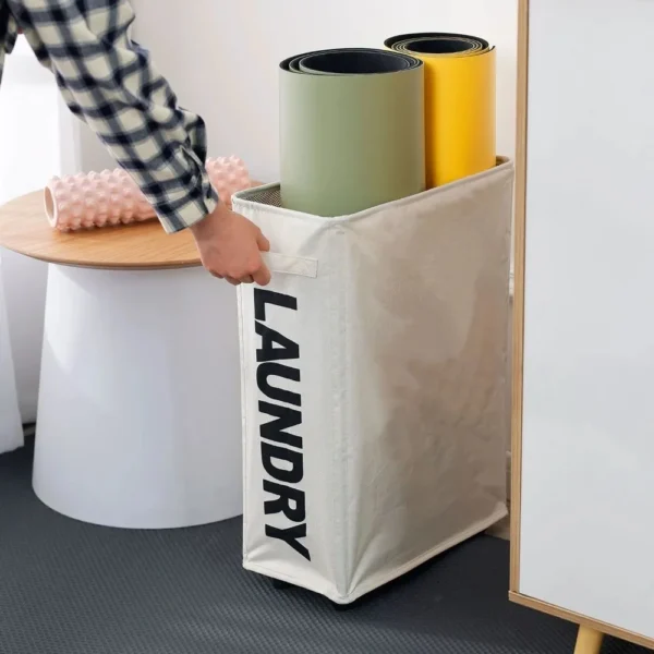 Foldable Laundry Basket – Clothes Organizer & Storage Box 2