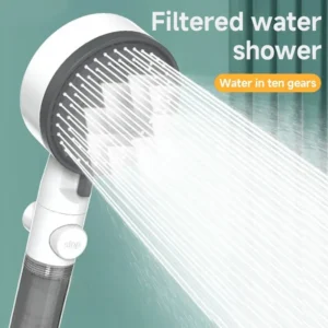 High-Quality 8-Mode Shower Head with Water Filter 1