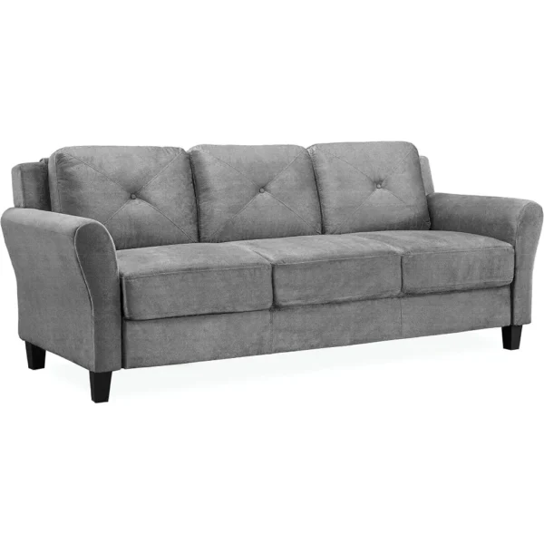 Sofa, Dark Gray sofa set living room furniture 2