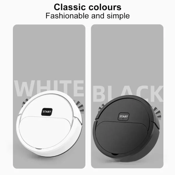 2024 Automatic Portable Mini Robotic Vacuum Cleaner – Wet & Dry, 6