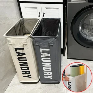 Foldable Laundry Basket – Clothes Organizer & Storage Box 1