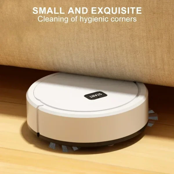 2024 Automatic Portable Mini Robotic Vacuum Cleaner – Wet & Dry, 2