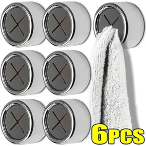 Towel Plug Holder Punch Free Self-adhesive Silicone Bathroom Organizer Rack Towels Rags Cloth Storage Clips Hooks Kitchen Tools 1