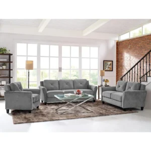 Sofa, Dark Gray sofa set living room furniture 1