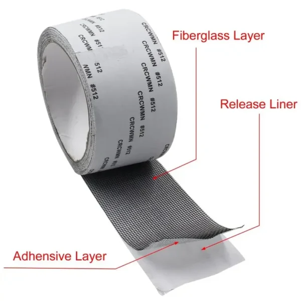 5/10cm Width Window Mosquito Net Repair Tape Self-Adhesive Window Screen Repair 6