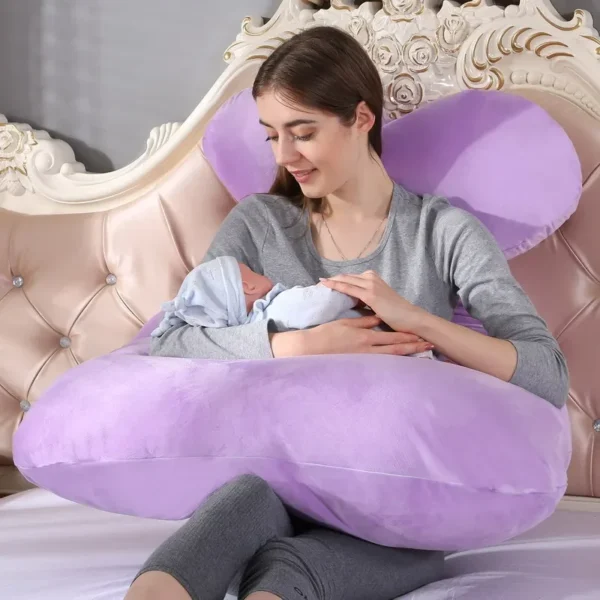 120x70cm Pregnant Pillow for Pregnant Women Soft Cushions 4