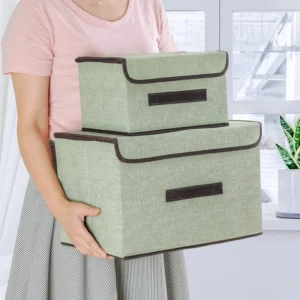 Foldable Storage Box Portable Dustproof Storage Box 1