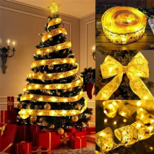 Christmas Decoration LED Ribbon Fairy Lights Christmas Tree New Year 2025 1