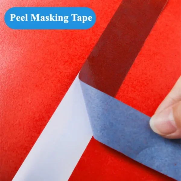 50M Painters Clean Peel Masking Tape Car Decor Sticker Adhesive DIY Painting Paper 2